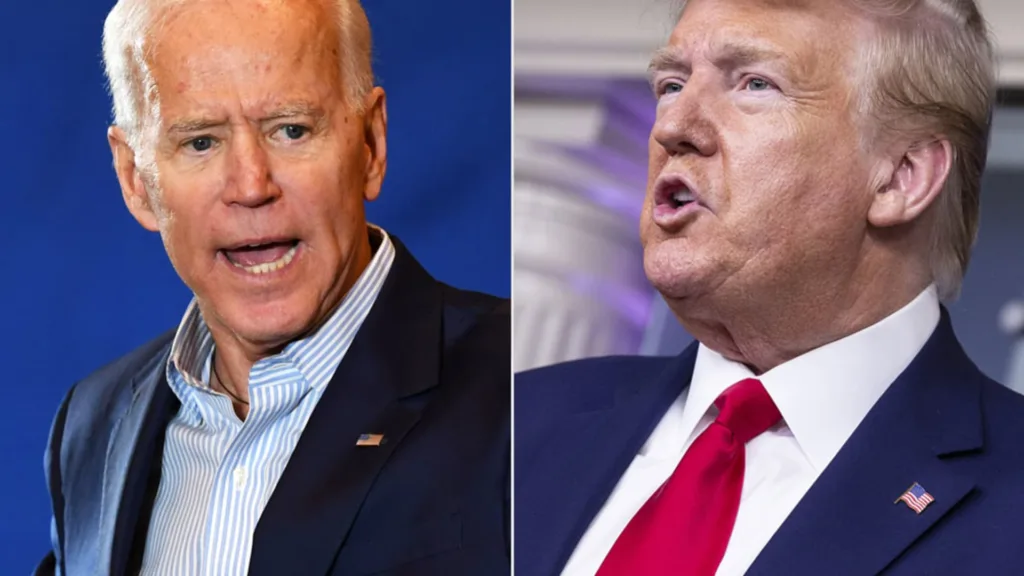 JOE BIDEN DONALD TRUMP