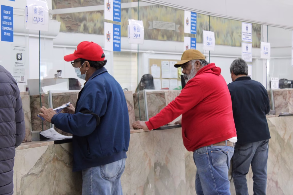 tesoreria cajas pago