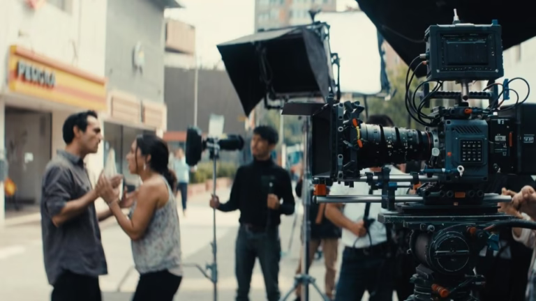 cine escena actores film camara produccion pelicula rodaje
