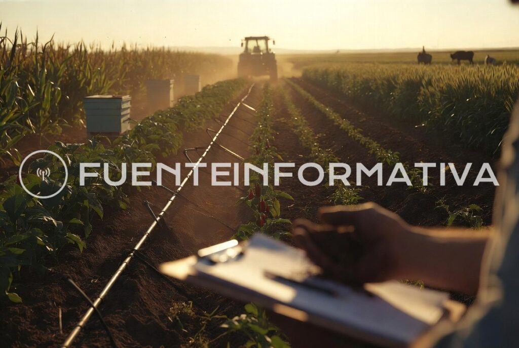 agro agricultura rural sembrando campo