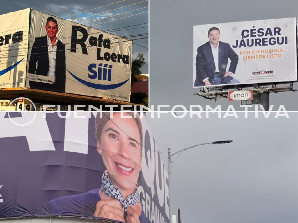 espectaculares propaganda politica pan aspirantes jauregui Rafa manque capital 2027