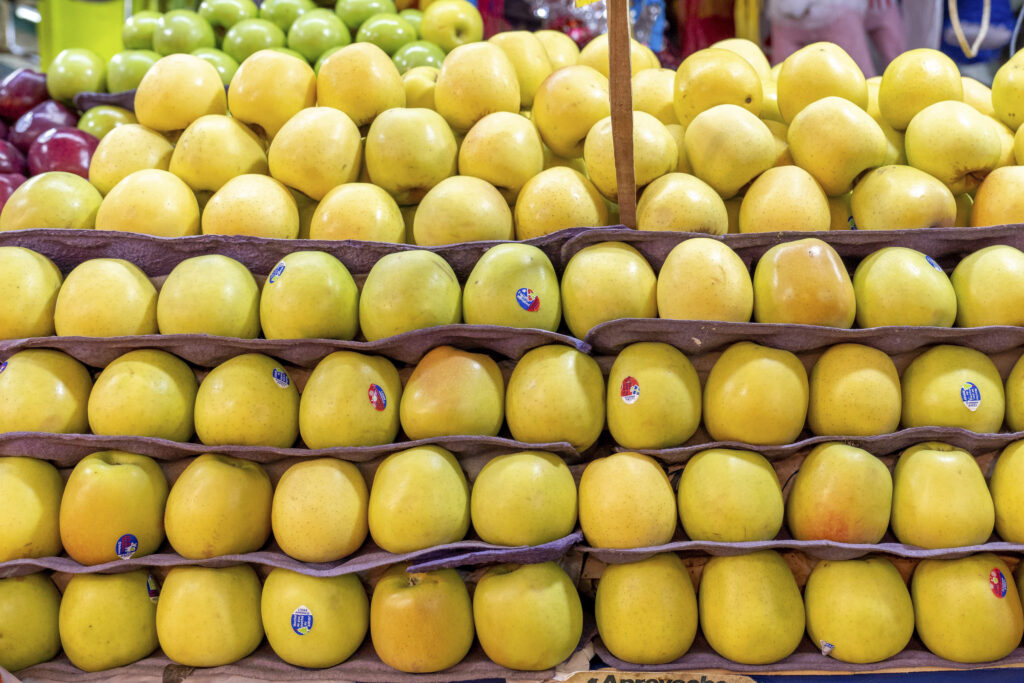 manzana mercado comercio producto