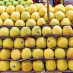 manzana mercado comercio producto